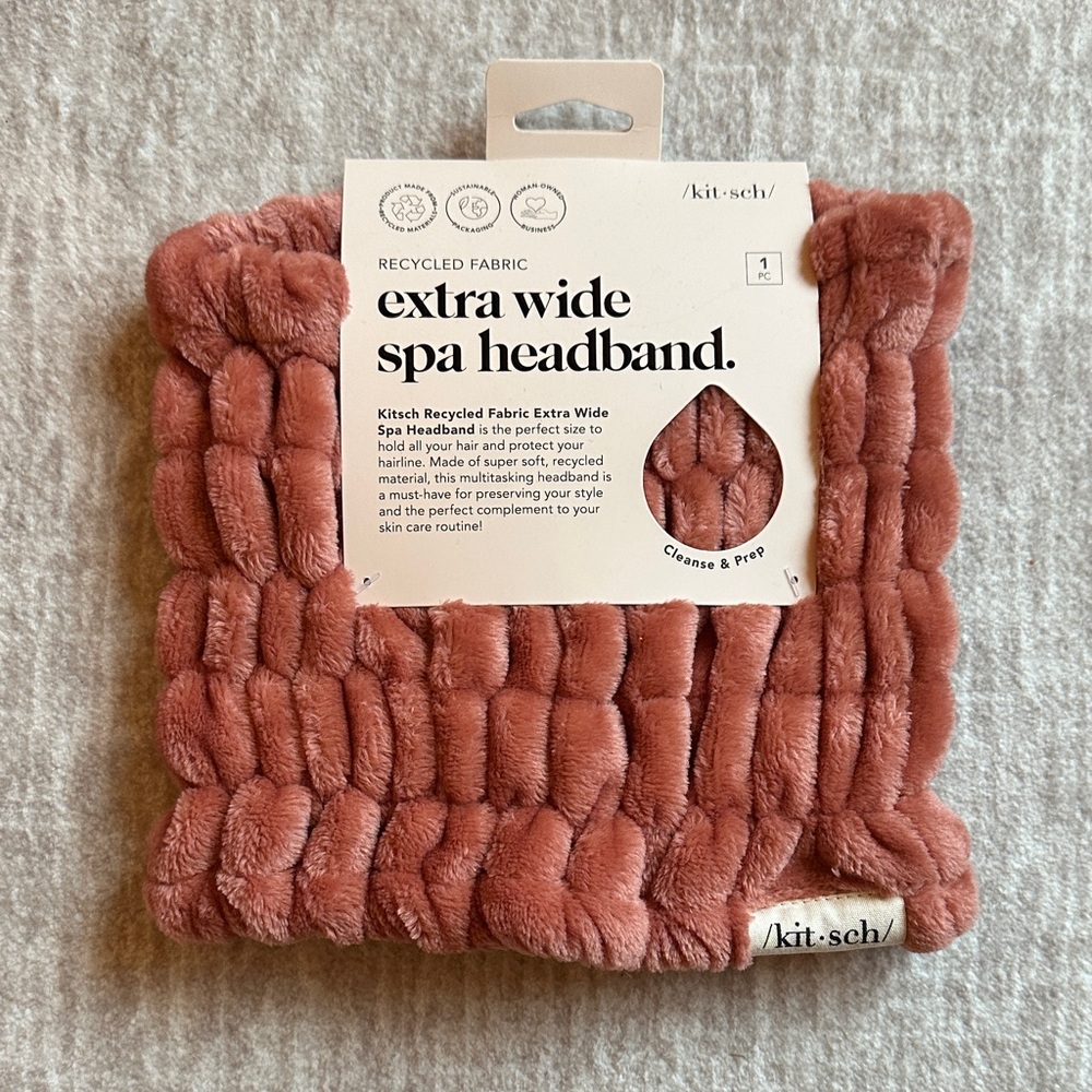Kitsch Extra Wide Spa Headband - New